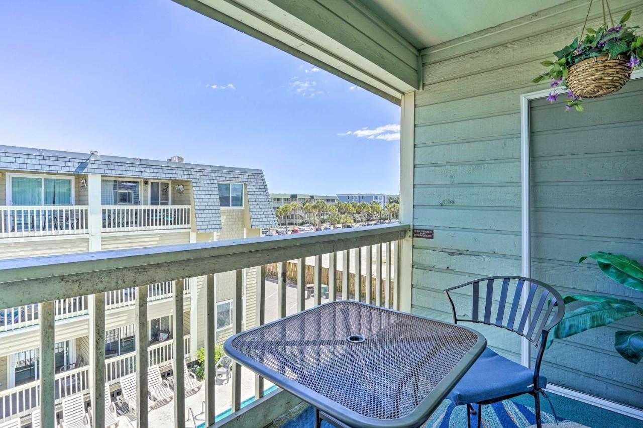 Isle Of Palms Condo With Pool Access Walk To Beach! Bagian luar foto