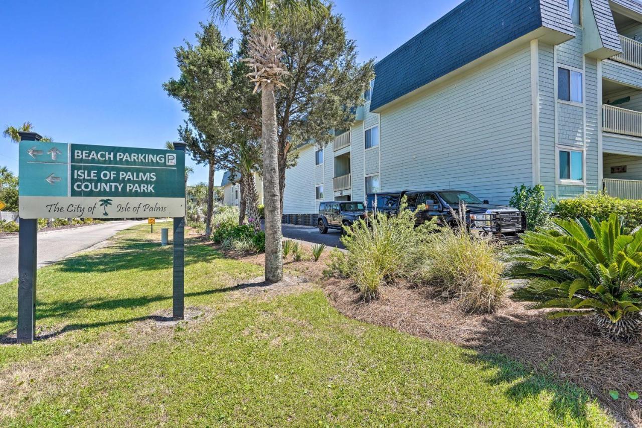 Isle Of Palms Condo With Pool Access Walk To Beach! Bagian luar foto
