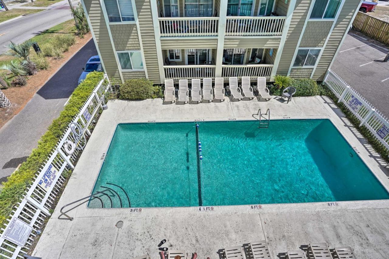 Isle Of Palms Condo With Pool Access Walk To Beach! Bagian luar foto