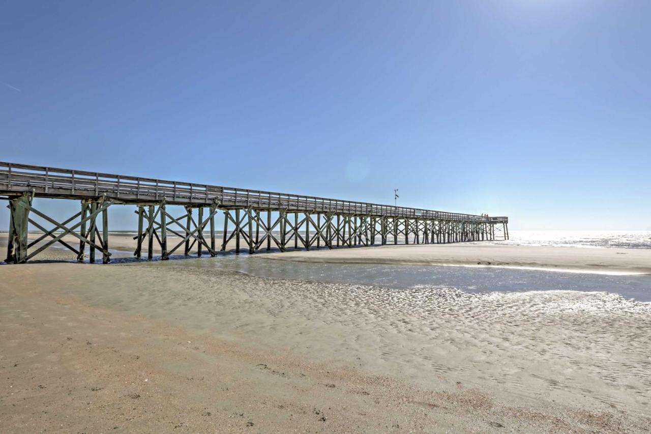 Isle Of Palms Condo With Pool Access Walk To Beach! Bagian luar foto